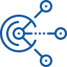 data connected icon blue