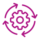 Cog recycling icon
